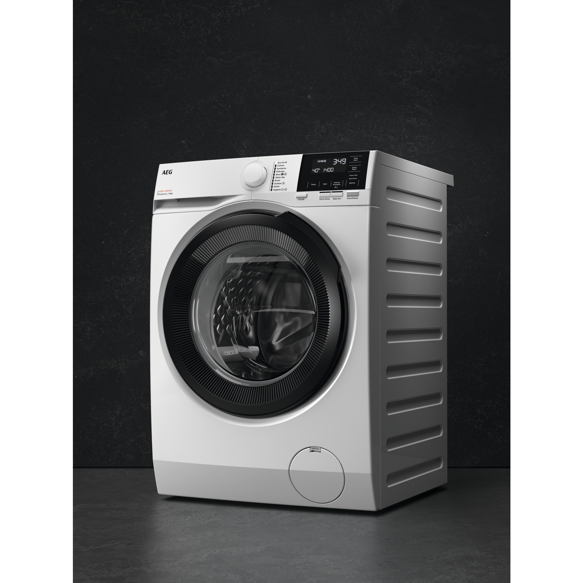 AEG LR6F60409 Waschmaschine / Serie 6000 mit ProSense® / 10,0 kg / Leise / Mengenautomatik / Nachlegefunktion / Kindersicherung / Schontrommel / Wasserstopp / 1400 U/min