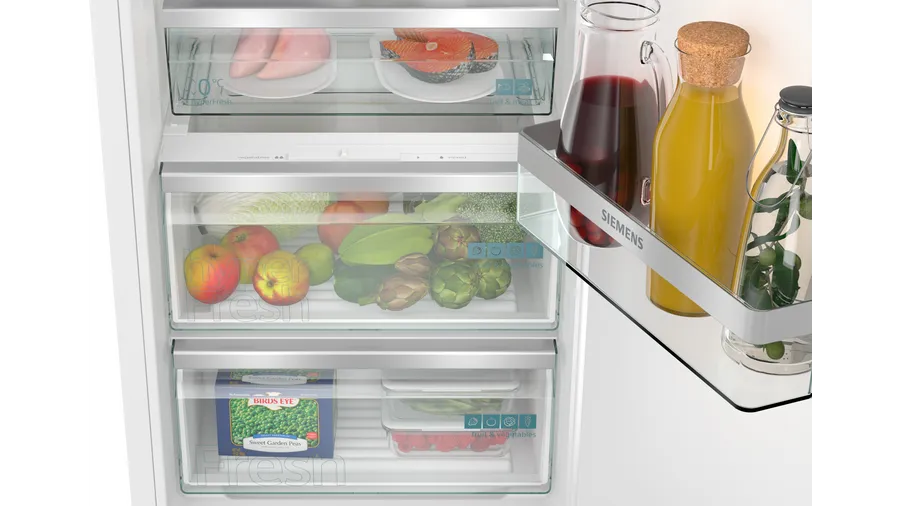 SIEMENS Einbau-Kühlschrank KI81RADD0, 177,5 x 56 cm, Flachscharnier mit Softeinzug
