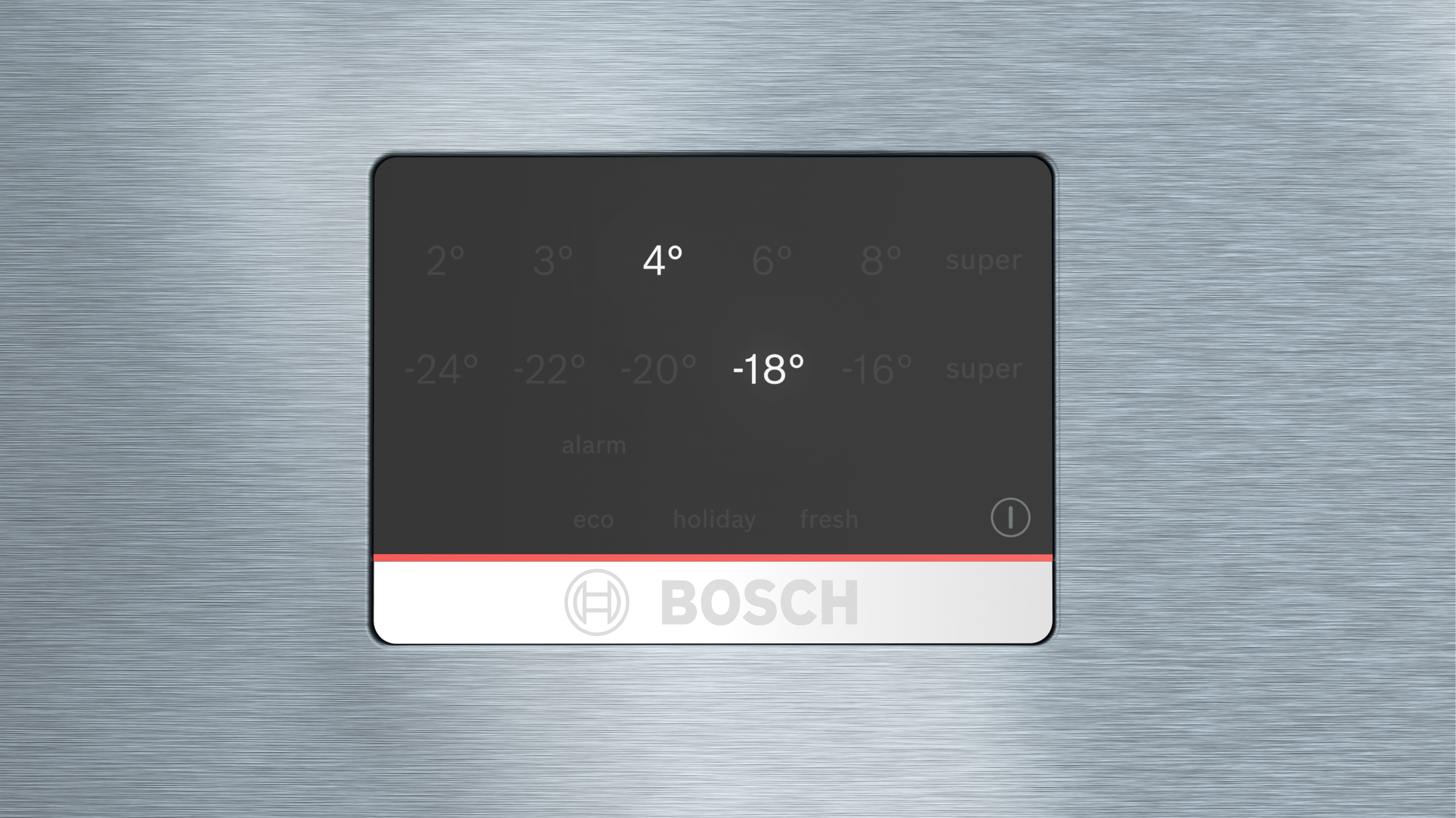 Bosch Serie 4, Freistehende Kühl-Gefrier-Kombination mit Gefrierbereich  unten, 193 x 70 cm, Edelstahl (mit Antifingerprint), KGN56XIDR |  4242005308286
