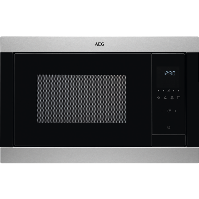 AEG MSB2547D-M 60cm Einbau-Mikrowelle / Touch-Bedienung / Grillfunktion / Display mit Uhr