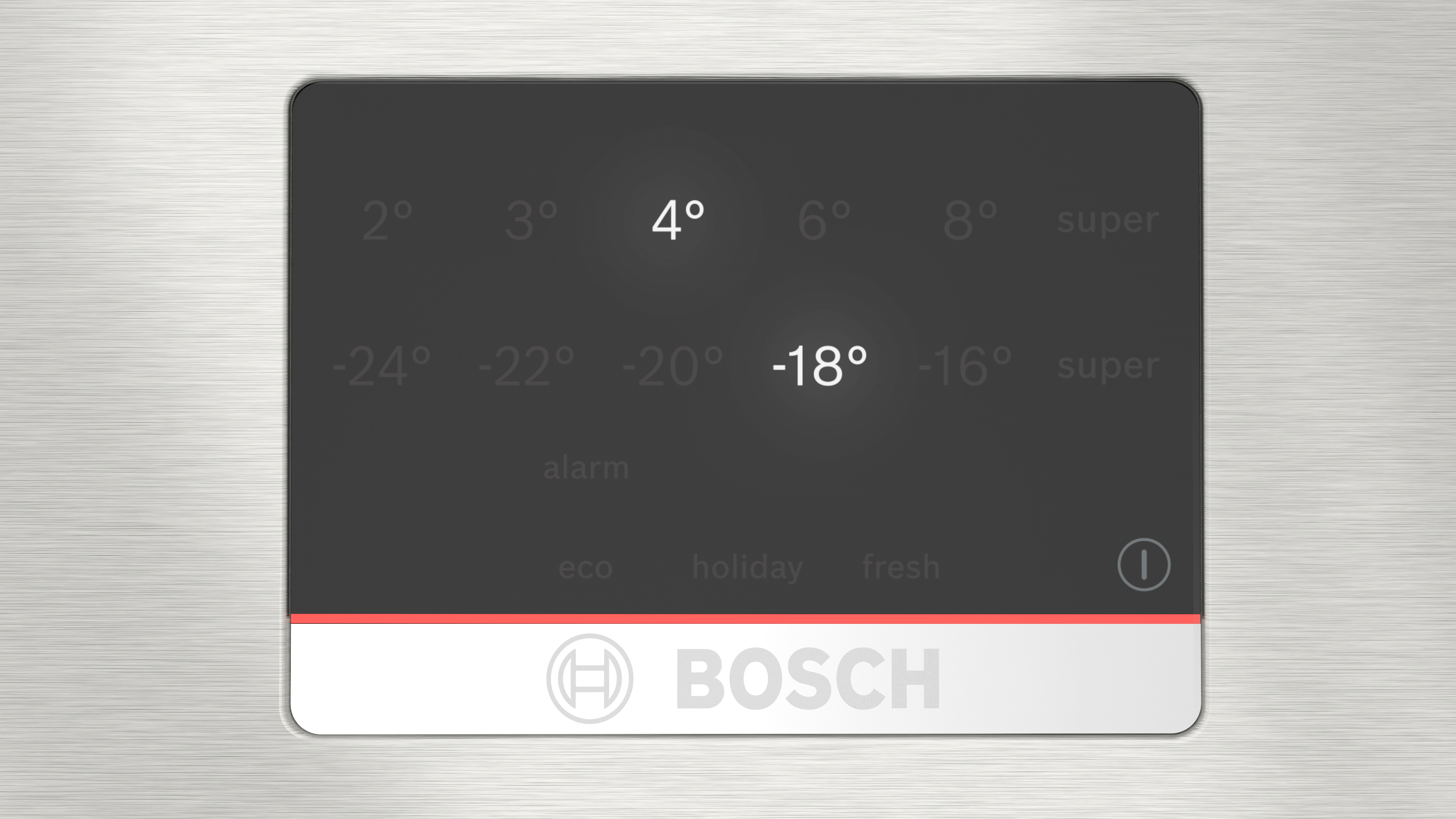 Bosch Serie 6, Freistehende Kühl-Gefrier-Kombination mit Gefrierbereich unten, 203 x 60 cm, Edelstahl (mit Antifingerprint), KGN39EIBF