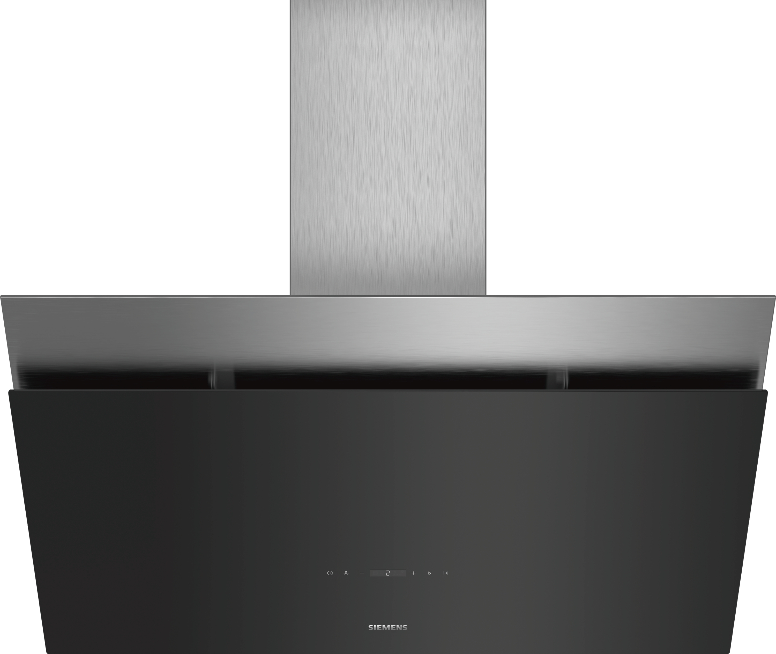 Siemens iQ500, Wandesse, 90 cm, Klarglas schwarz bedruckt, LC98KPP60