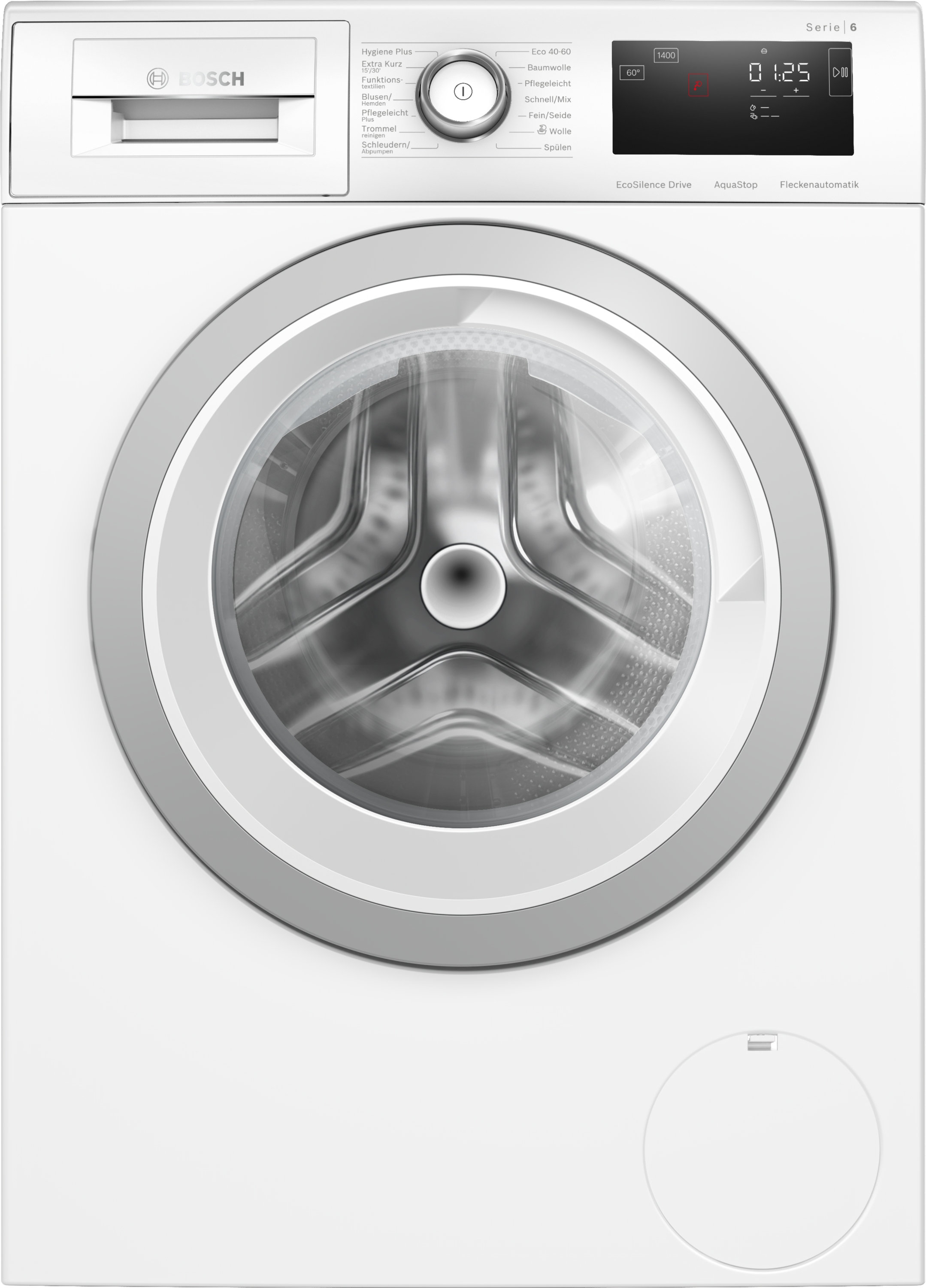 Bosch WAU28RE0  Waschmaschine, Frontlader, 9 kg, 1400 U/min.