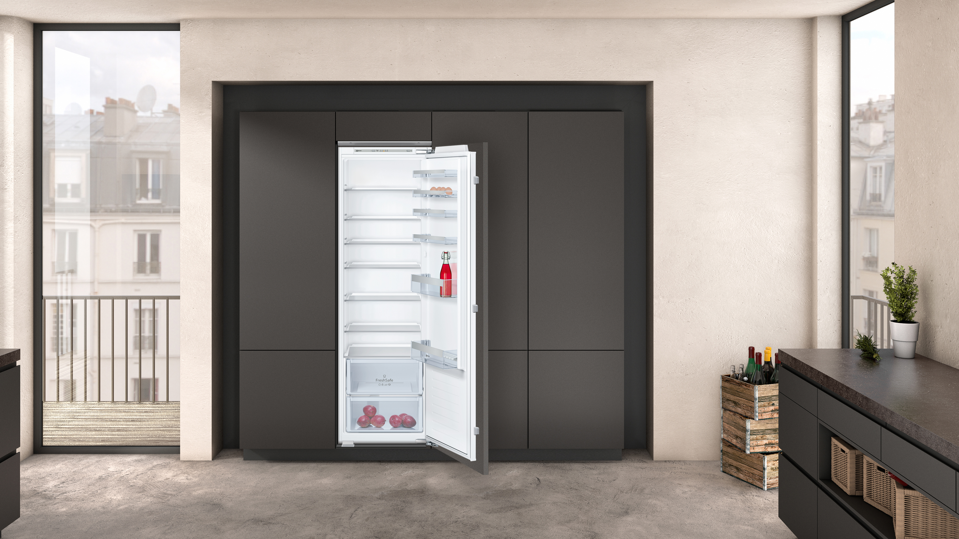NEFF Einbau-Kühlschrank KI1812FF0 , 177.2 cm hoch , 54.1 cm breit |  4242004247951