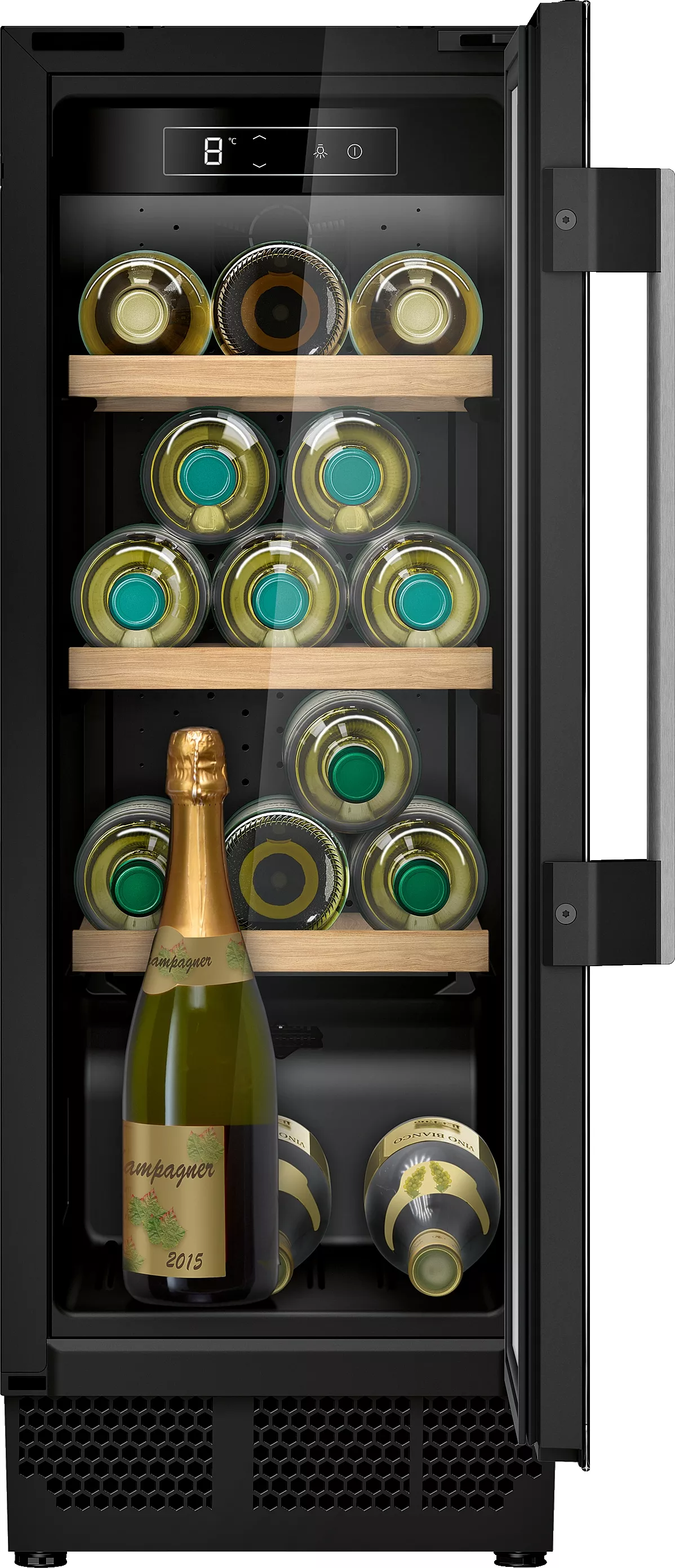 NEFF Weinkühlschrank KU9202HF0, mit Glastür, 82 x 30 cm, 