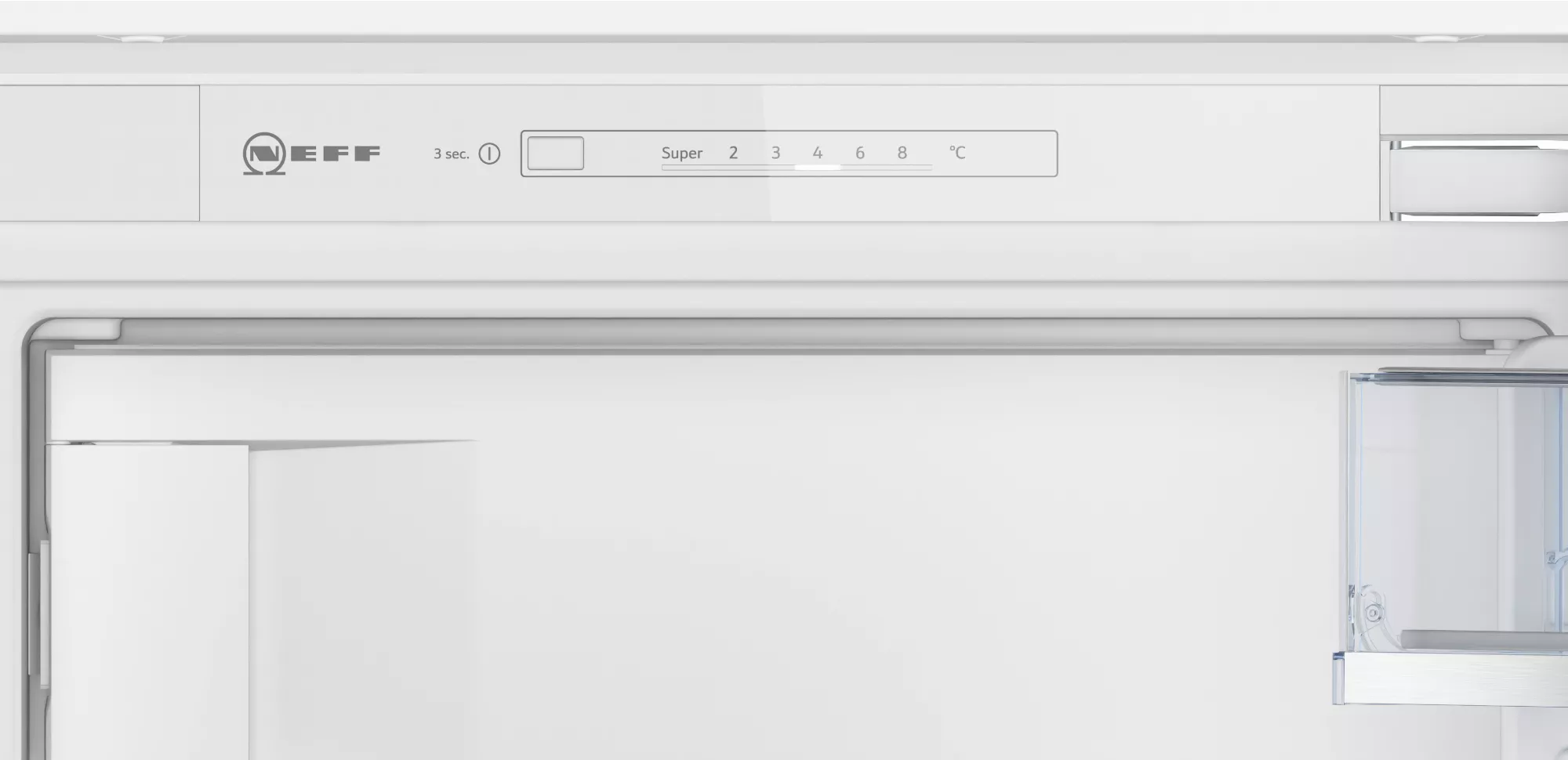 NEFF Einbau-Kühlschrank, KI2422FE0,  122,1 cm hoch, 54,1 cm breit, Gefrierfach