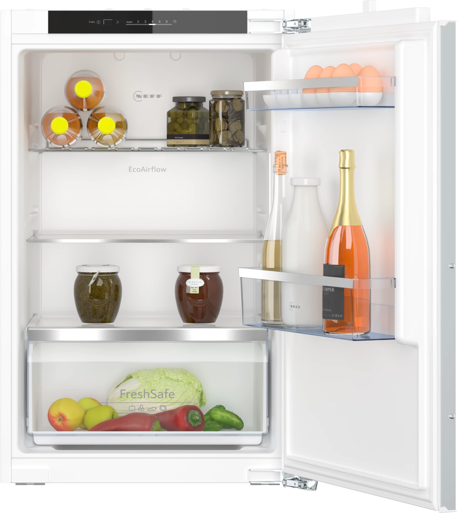 NEFF Einbau-Kühlschrank KI1212FE0, 88 cm hoch, 56 cm breit | 4242004265016