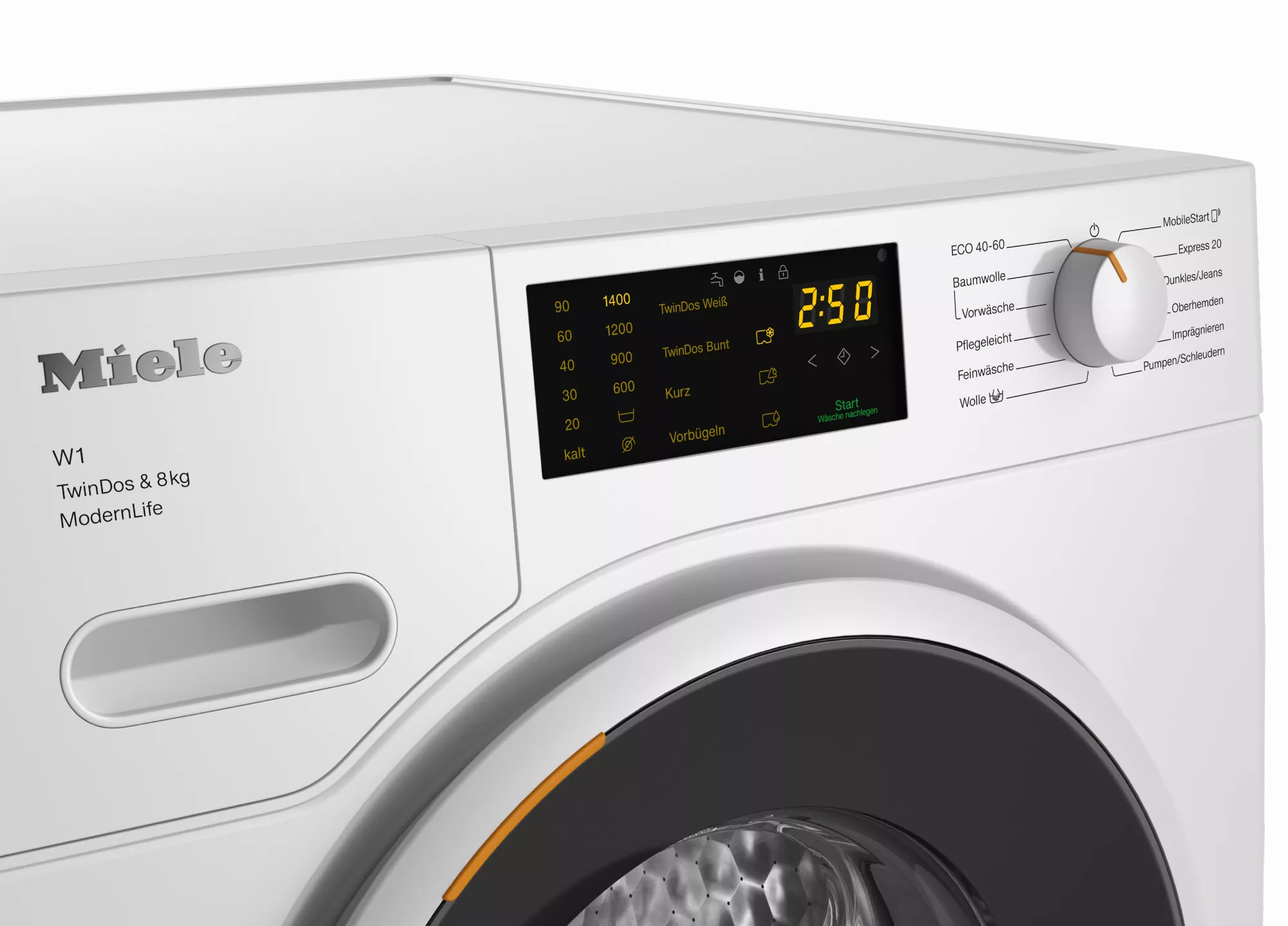 MIELE Waschmaschine WWD660 WCS, 8 kg, 1400 U/min