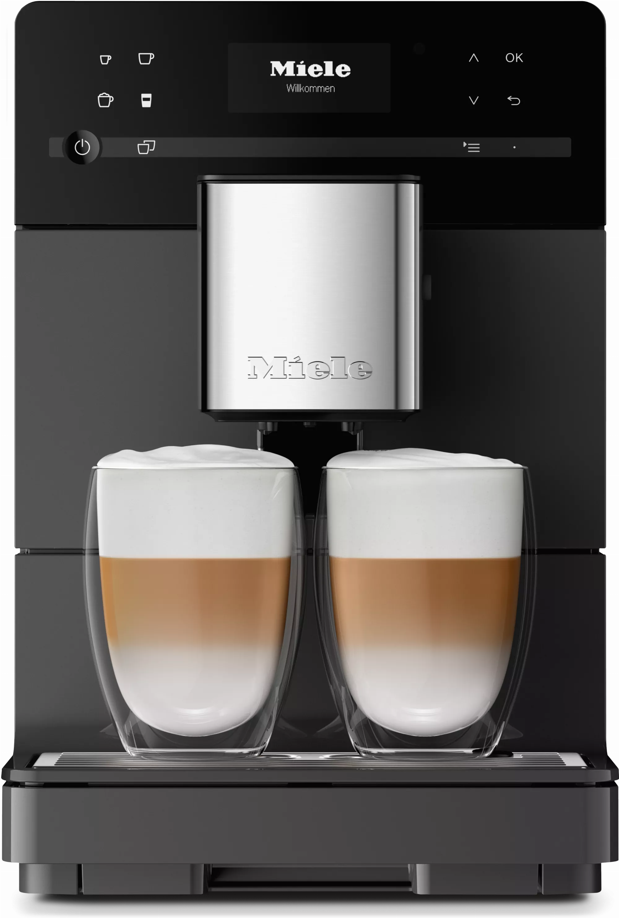 Miele CM 5315 Silence Active Stand-Kaffeevollautomat, Graphitgrau