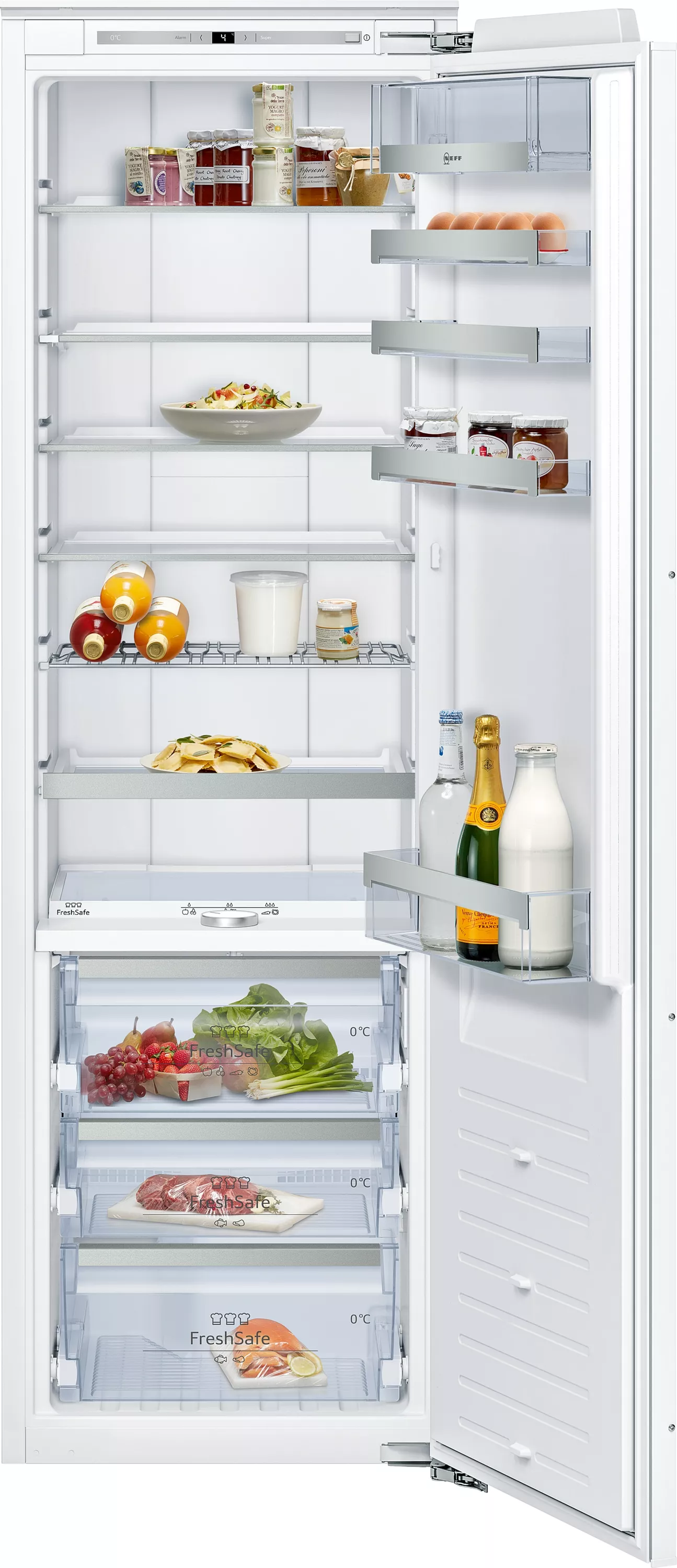 Einbau-Kühlschrank, 55,8 Gefrierfach cm | KI8813FE0, hoch, breit, 177.2 NEFF 4242004271642 cm