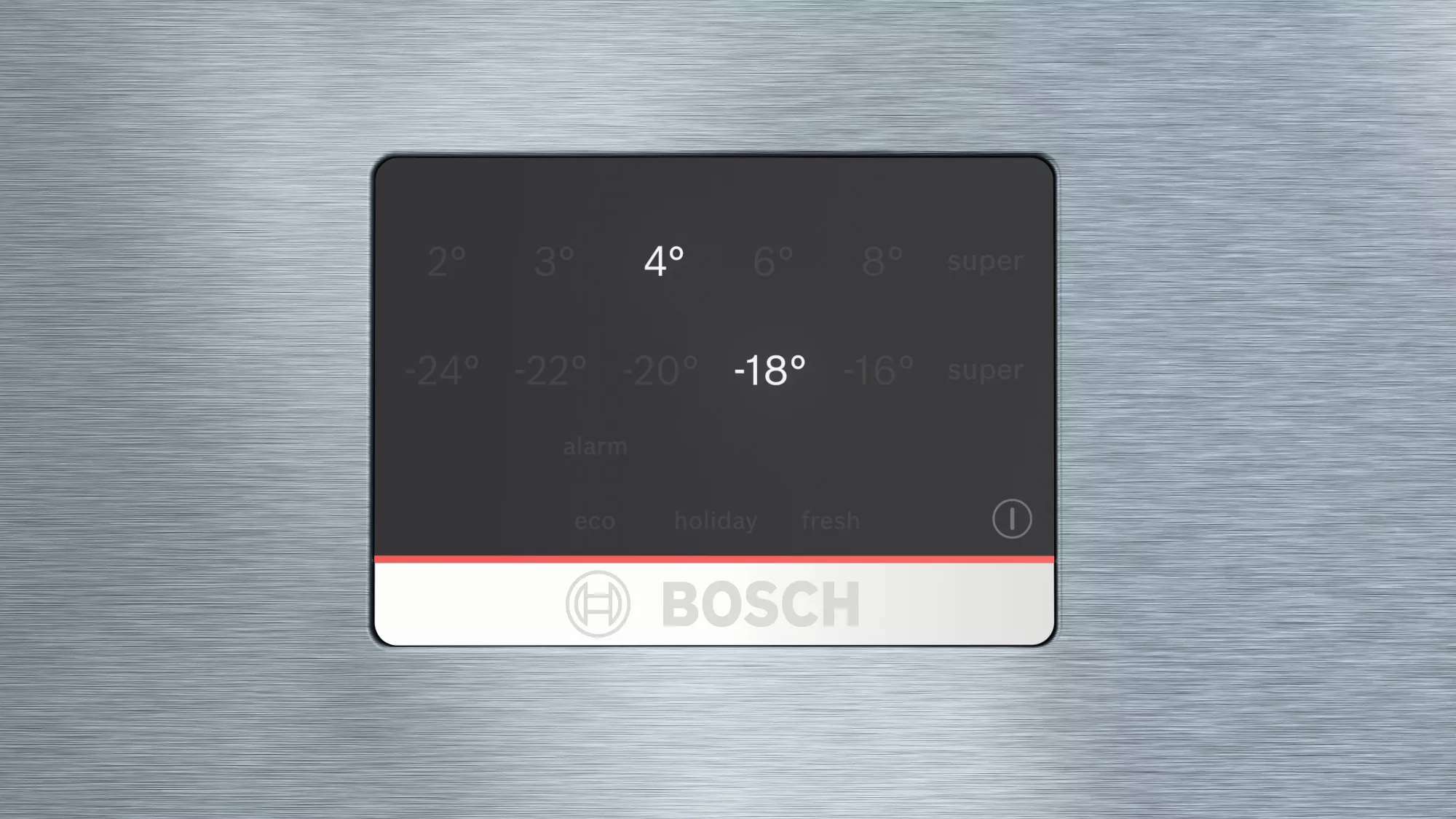 Bosch Serie 4, Freistehende Kühl-Gefrier-Kombination mit Gefrierbereich unten, 186 x 86 cm, Edelstahl (mit Antifingerprint), KGB86XIEP
