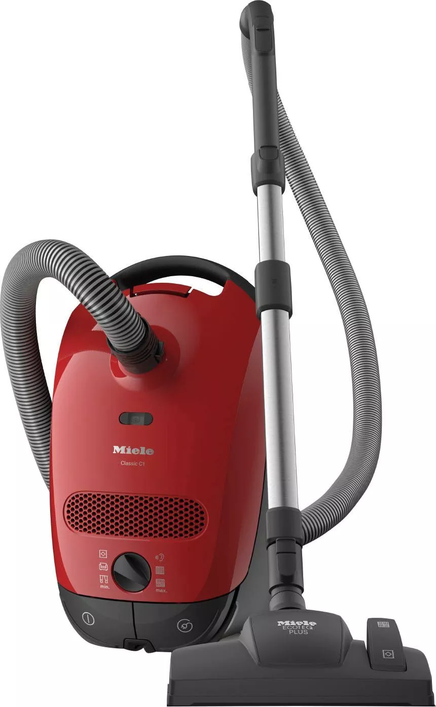 MIELE Classic C1 CarCare PowerLine - SBCF5 (Mangorot) - Bodenstaubsauger mit Beutel