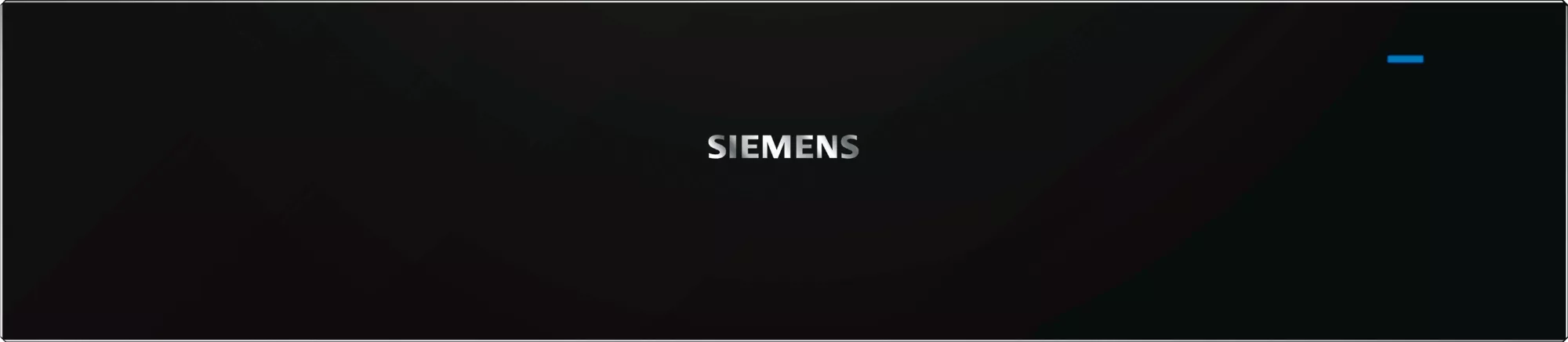 Siemens iQ700, Wärmeschublade, 60 x 14 cm, Schwarz, Edelstahl, BI630CNS1