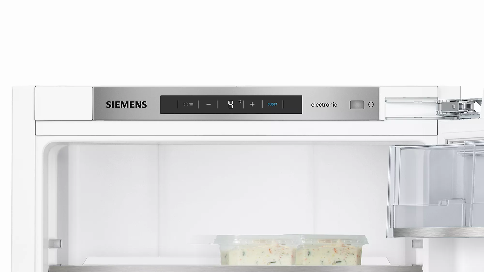 Siemens iQ700, Einbau-Kühlschrank, 122.5 x 56 cm, Flachscharnier mit Softeinzug, KI41FADD0