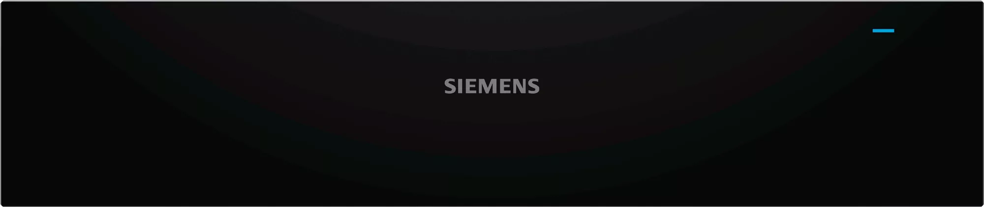 Siemens iQ500, Wärmeschublade, 60 x 14 cm, Schwarz, Edelstahl, BI510CNR0