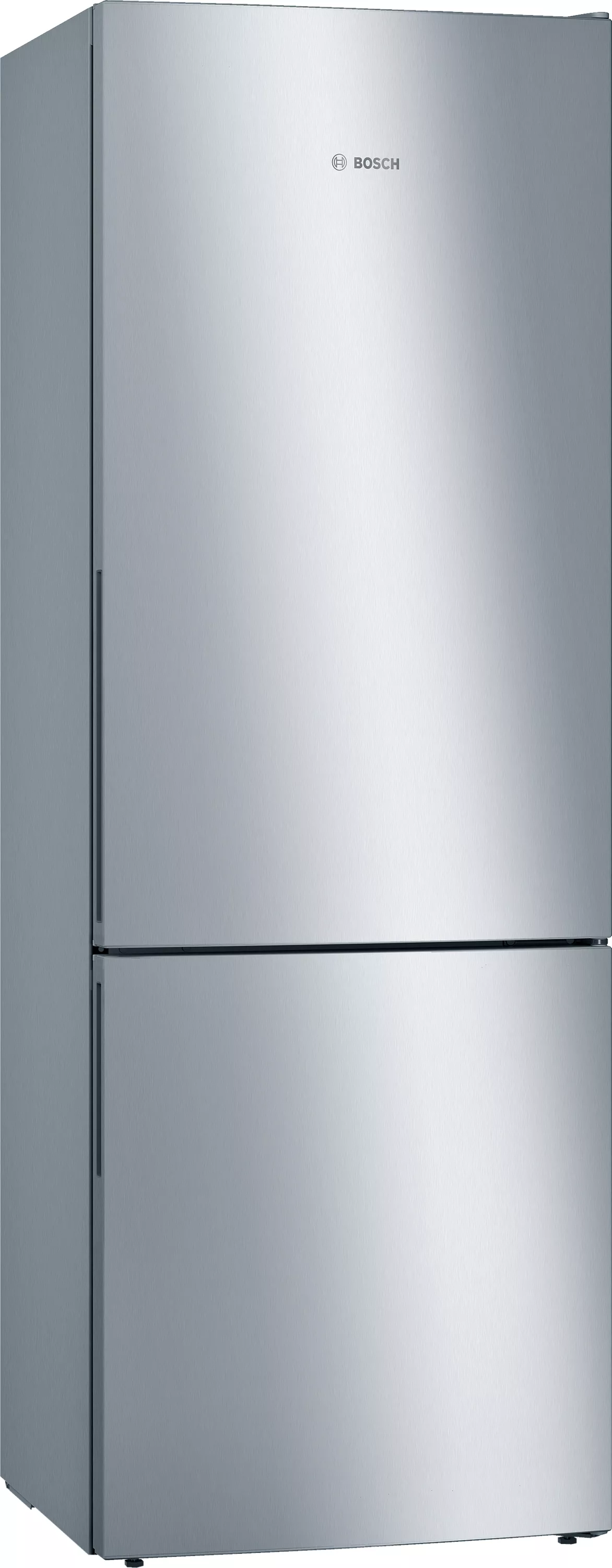Bosch Serie 6, Freistehende Kühl-Gefrier-Kombination mit Gefrierbereich unten, 201 x 70 cm, Edelstahl (mit Antifingerprint), KGE49AICA